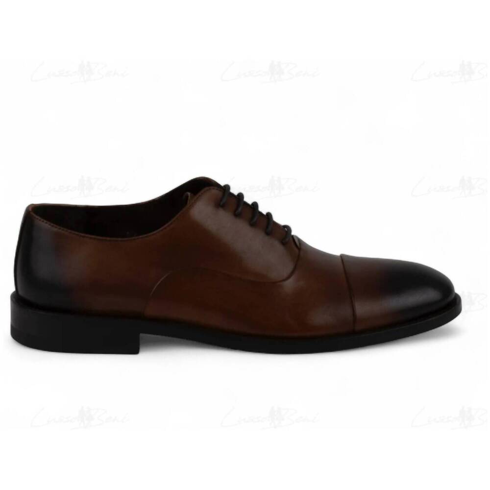 NEW LUSSO BENI men's gorgias shoe in cognac